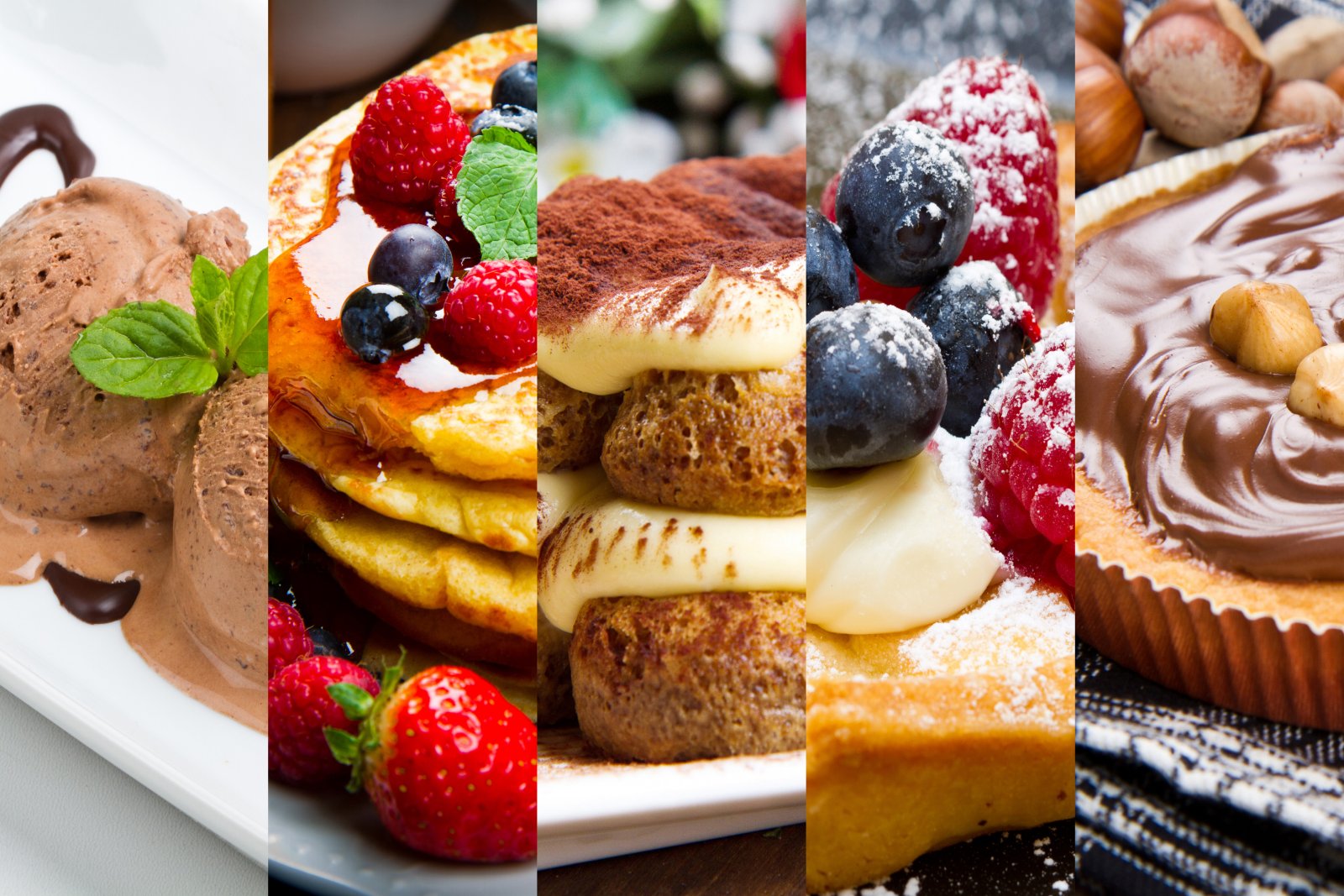 collage dolci internazionali